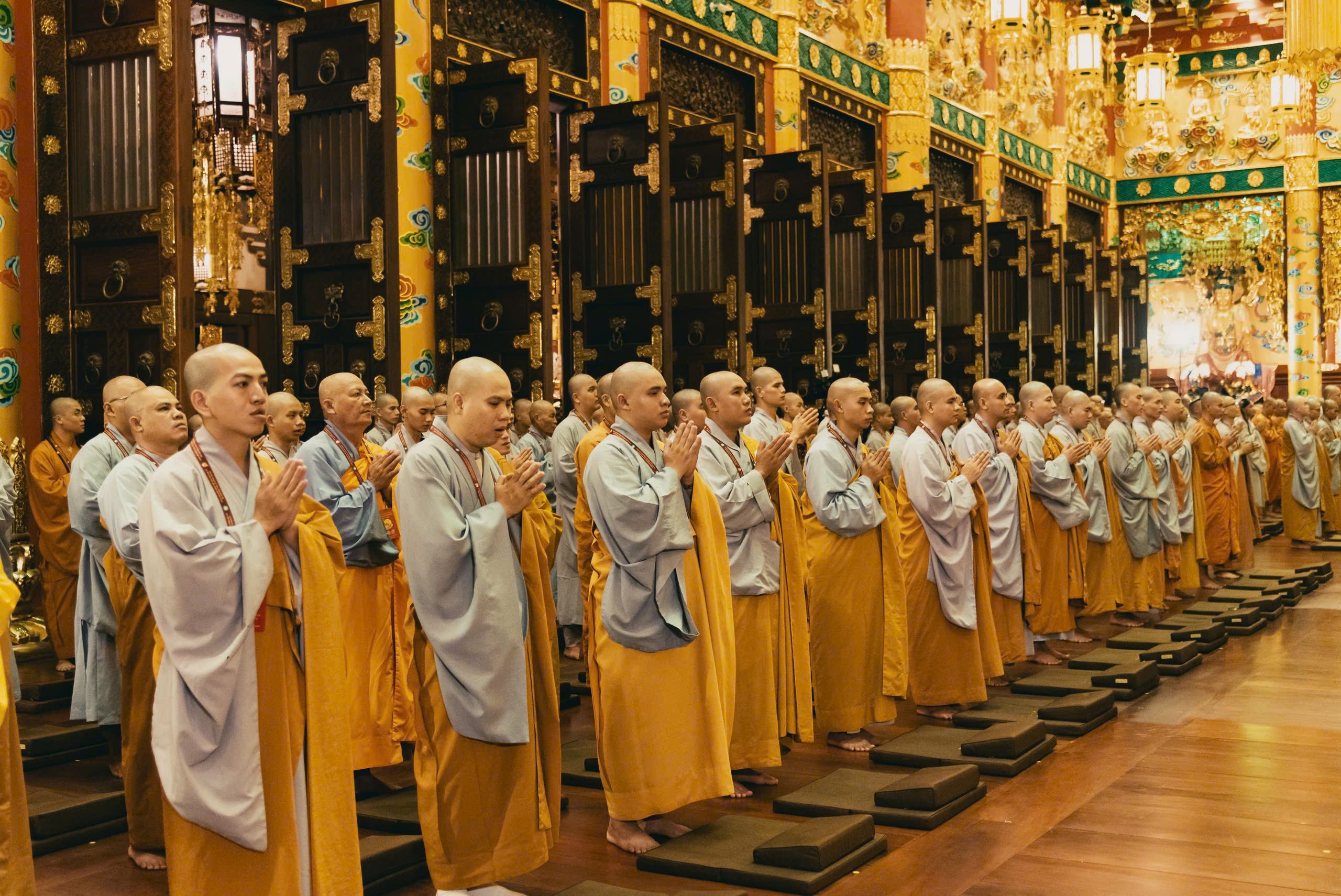 Giới tử Sám hối trong chương trình Đại Giới đàn Cam Lộ Đỗng Quang PL. 2569